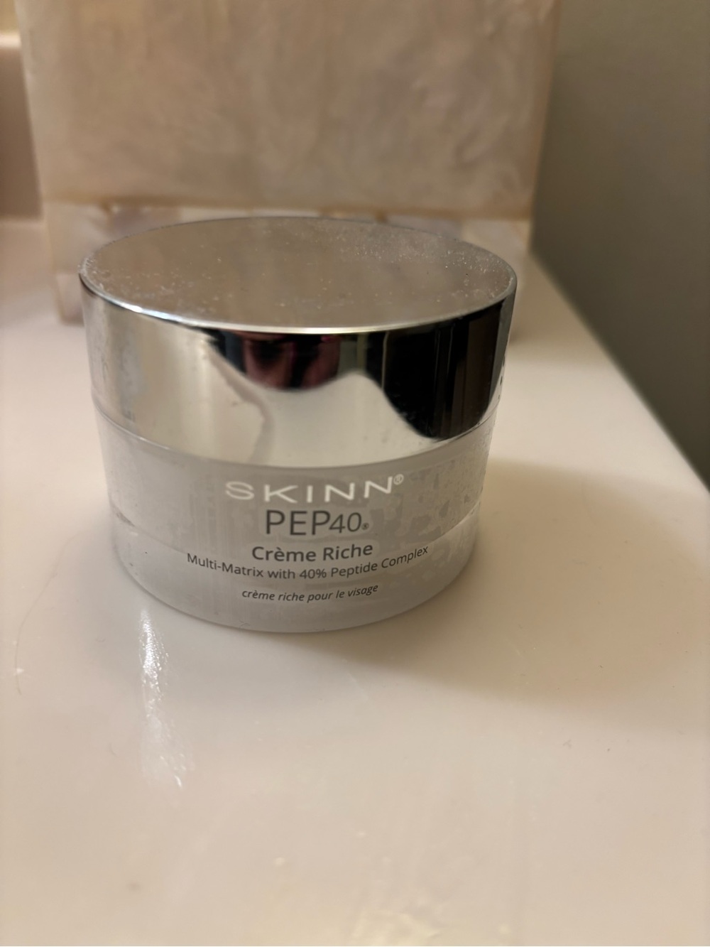 SKINN PEP40 Crème Riche Moisturizer - Silver - Picture 1 of 4